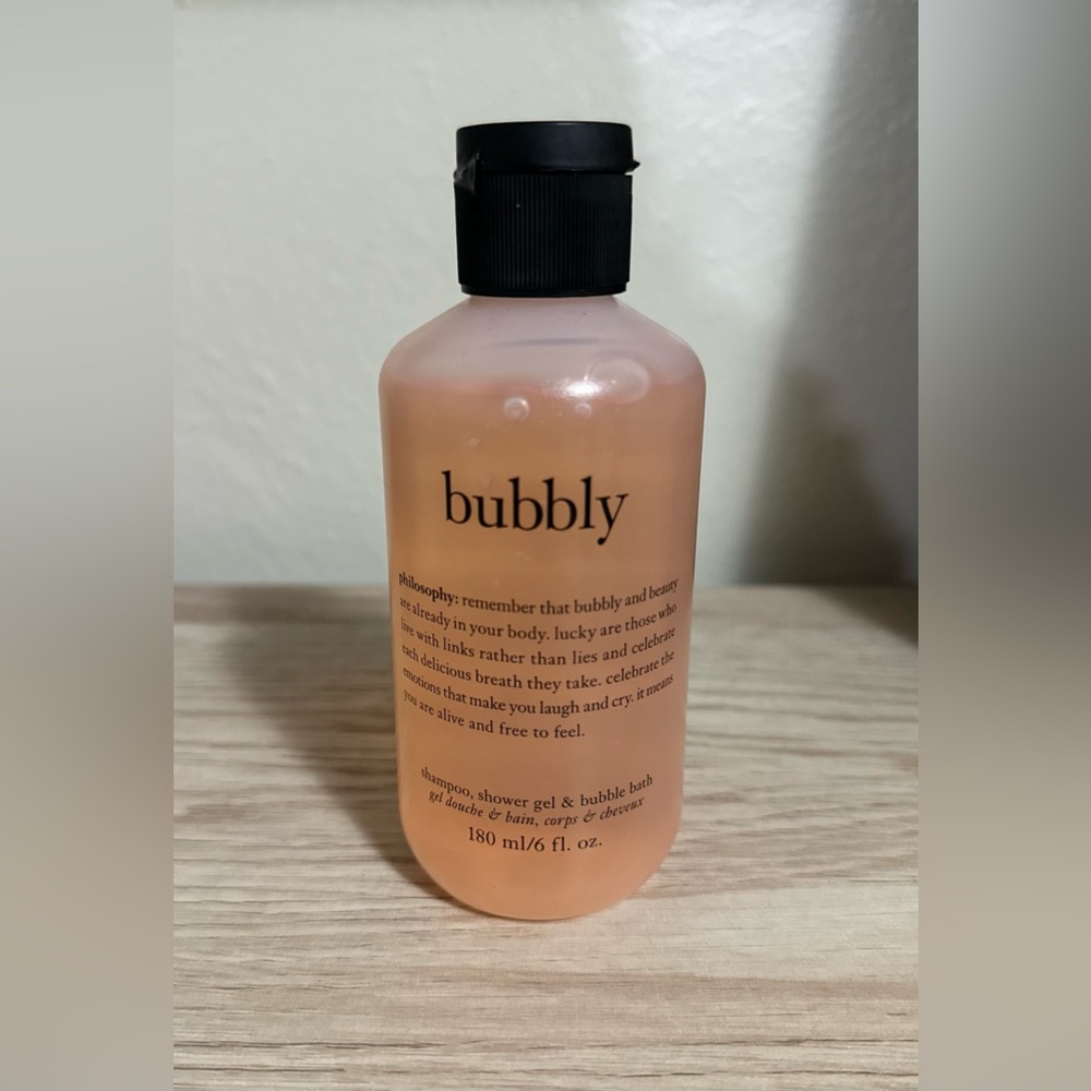Philosophy: Bubbly Shampoo, Shower Gel, and Bubble Bath 6oz